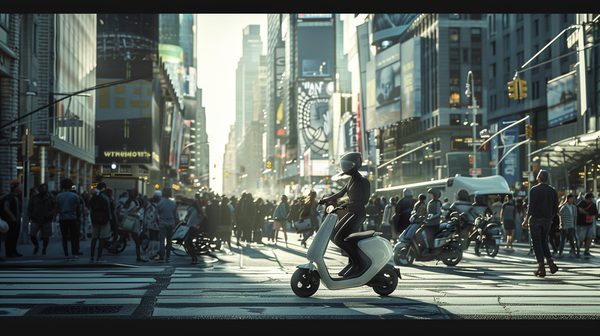 Mobilité durable : une trottinette électrique présente des avantages considérables