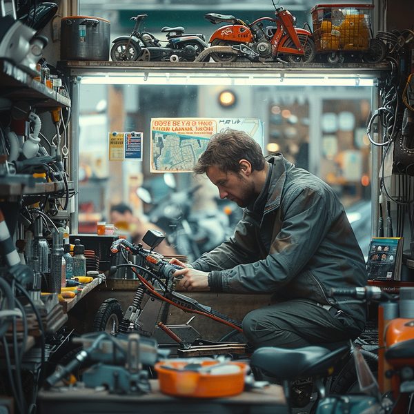 Réparation efficace de trottinettes électriques à Nantes