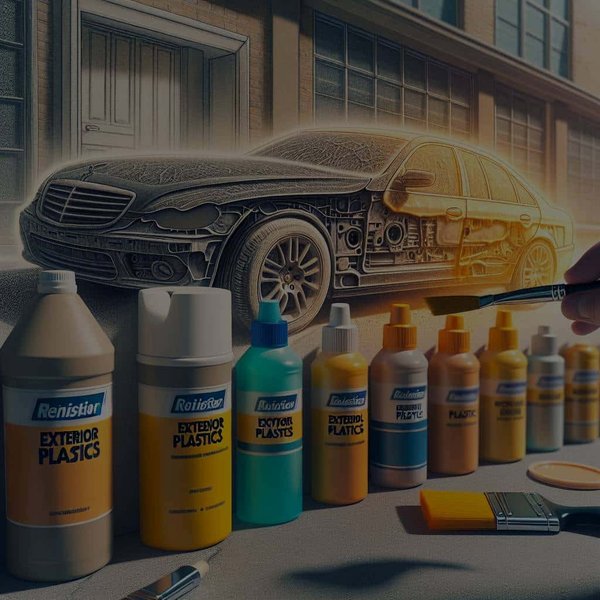 Comment choisir le bon produit pour rénover les plastiques extérieurs d'une voiture exposée au soleil?