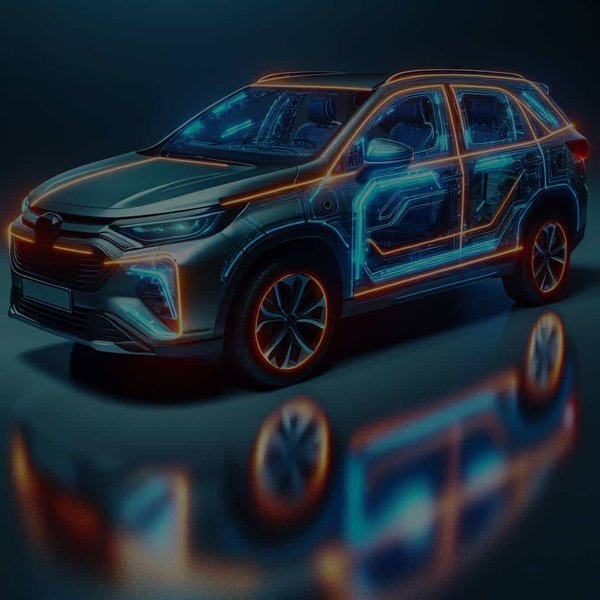 Peut-on améliorer la sécurité d'une voiture par l'ajout de bandes réfléchissantes sur la carrosserie?