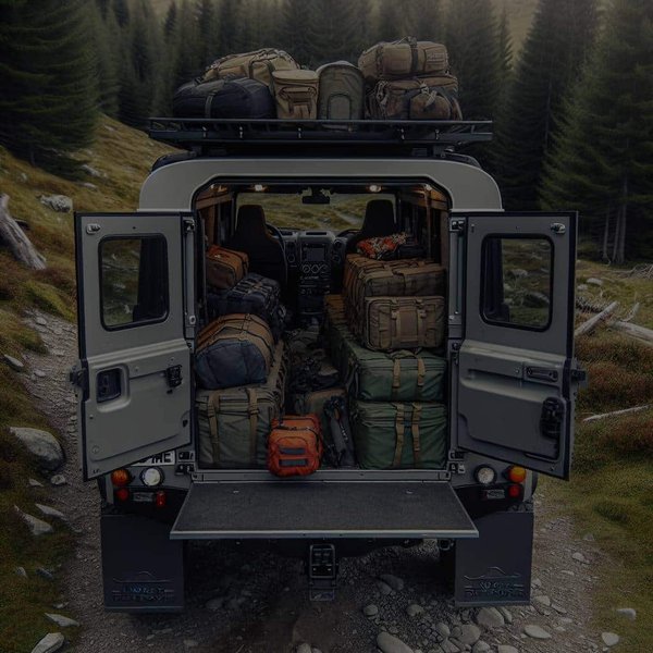 Comment optimiser l'utilisation de l'espace de chargement dans un Land Rover Defender pour des expéditions?