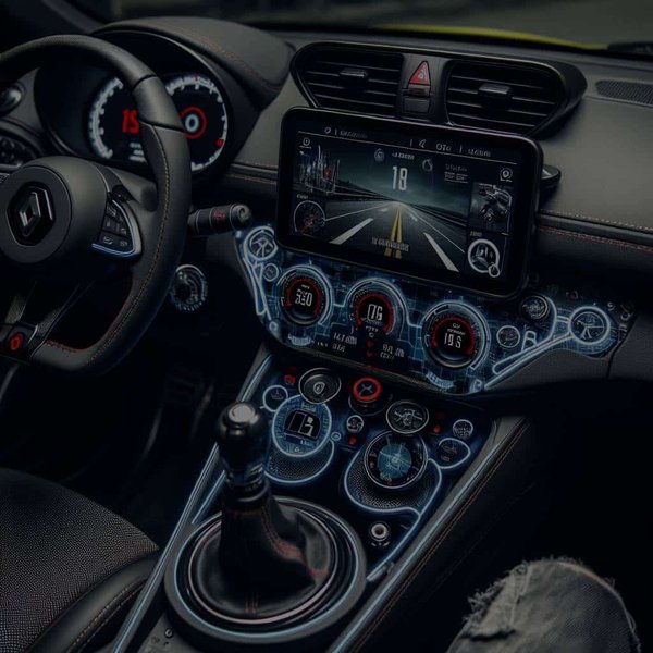 Existe-t-il des solutions de personnalisation de tableau de bord pour une Renault Megane RS ?